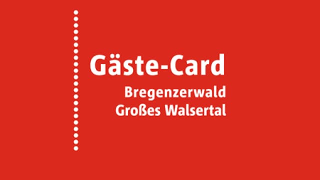 Gäste-Card Bregenzerwald & Großes Walsertal