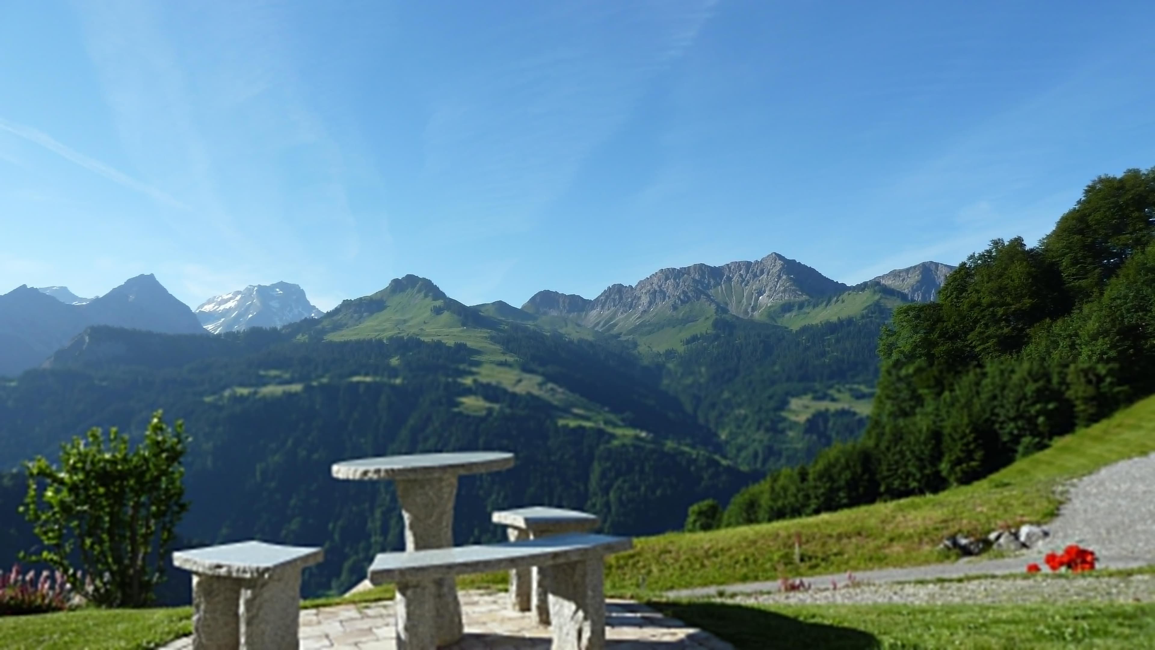 Sommer in Faschina und Fontanella